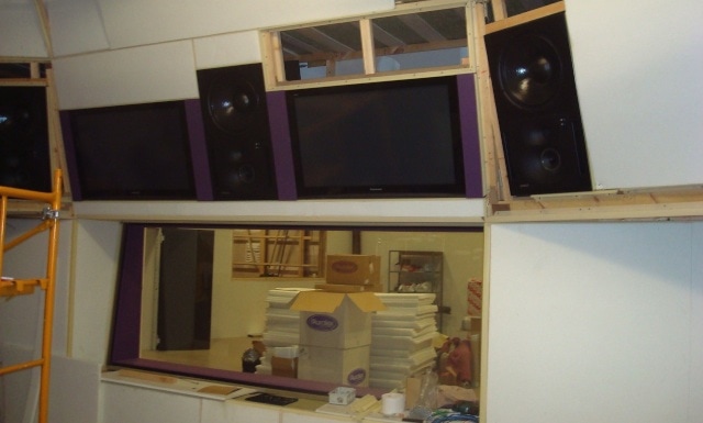 trattamento acustico studio di registrazione