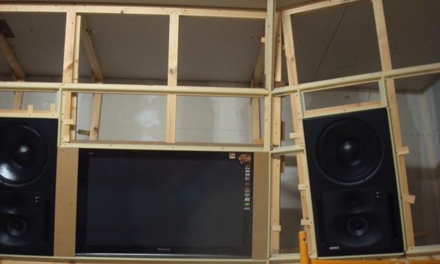 trattamento acustico studio di registrazione