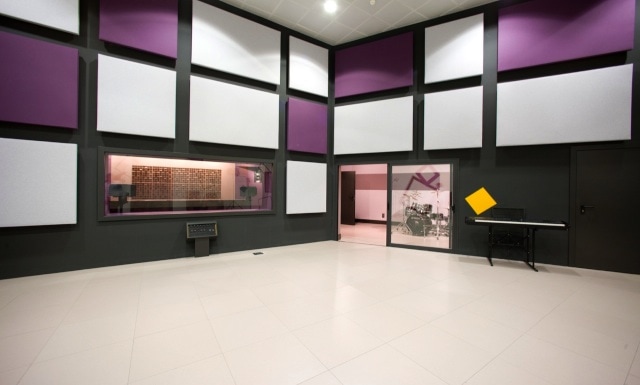 trattamento acustico studio di registrazione