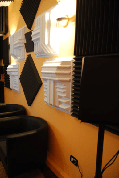 trattamento acustico control room auralex