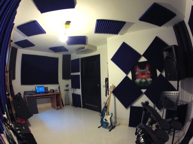 trattamento acustico sala prove