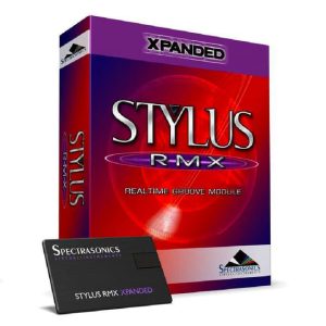 Spectrasonics Stylus RMX Xpanded Realtime Groove Module — confezione boxed con chiavetta USB