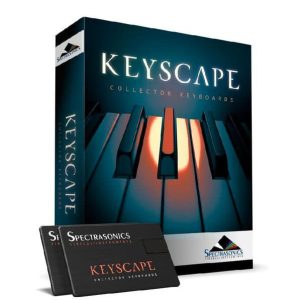 Spectrasonics Keyscape Collector Keyboards — confezione boxed con chiavette USB