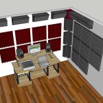 immagine trattamento acustico control room 2