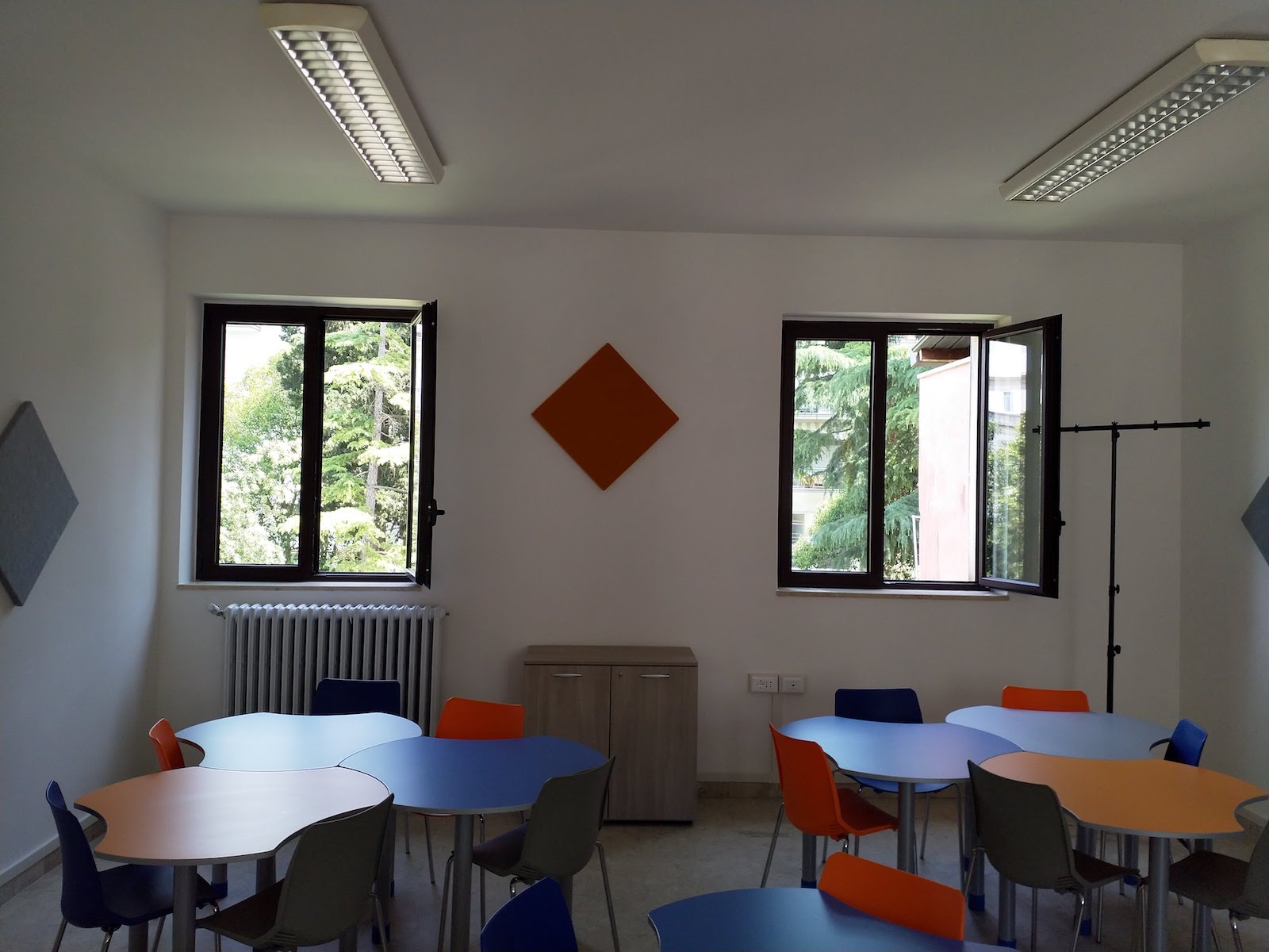 pannelli fonoassorbenti aula scolastica autex