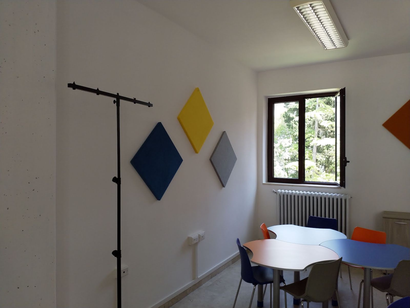 pannelli fonoassorbenti aula scolastica autex