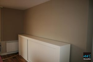 esempio trattamento acustico CFS home theater