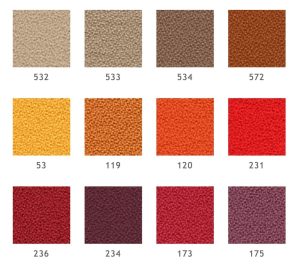Colori disponibili pannello fonoassorbente FONOQUADRO Baffle