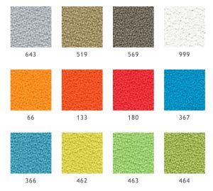 Colori disponibili pannello fonoassorbente FONOQUADRO Baffle