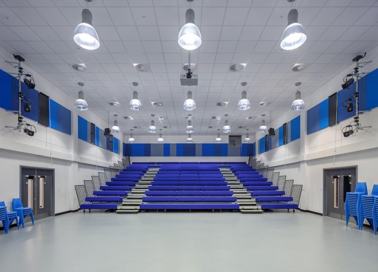 trattamento acustico scuola pannelli fonoassorbenti