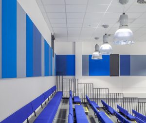 trattamento acustico scuola pannelli fonoassorbenti