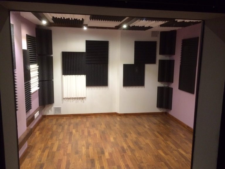 trattamento acustico project studio , recording room
