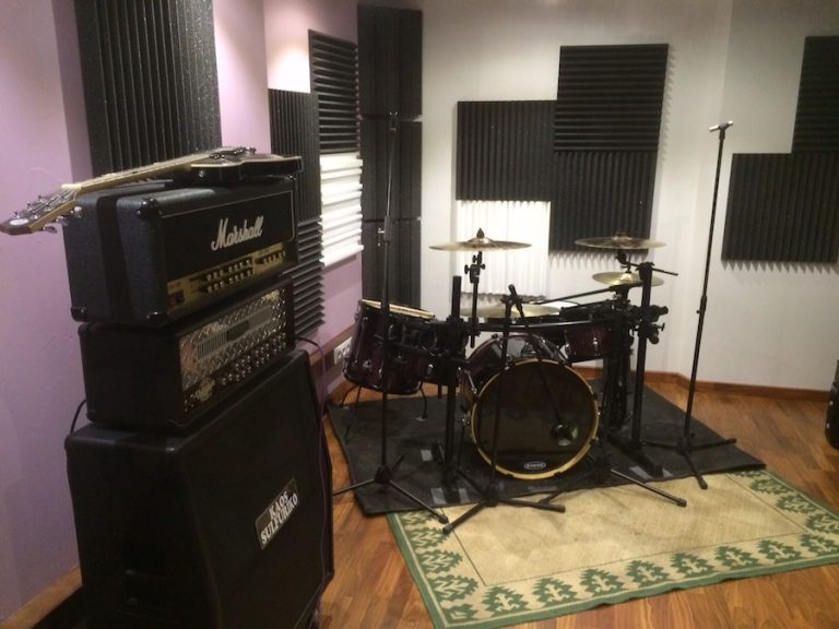 trattamento acustico project studio , recording room