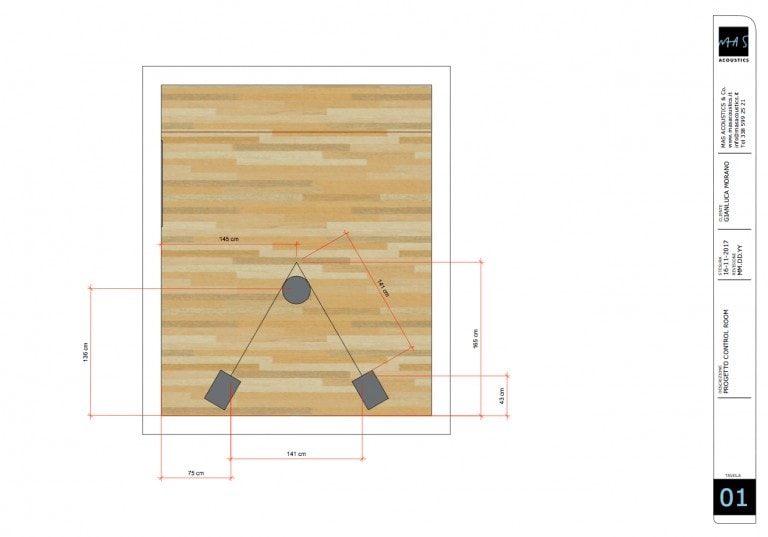 control room custom posizione ascolto