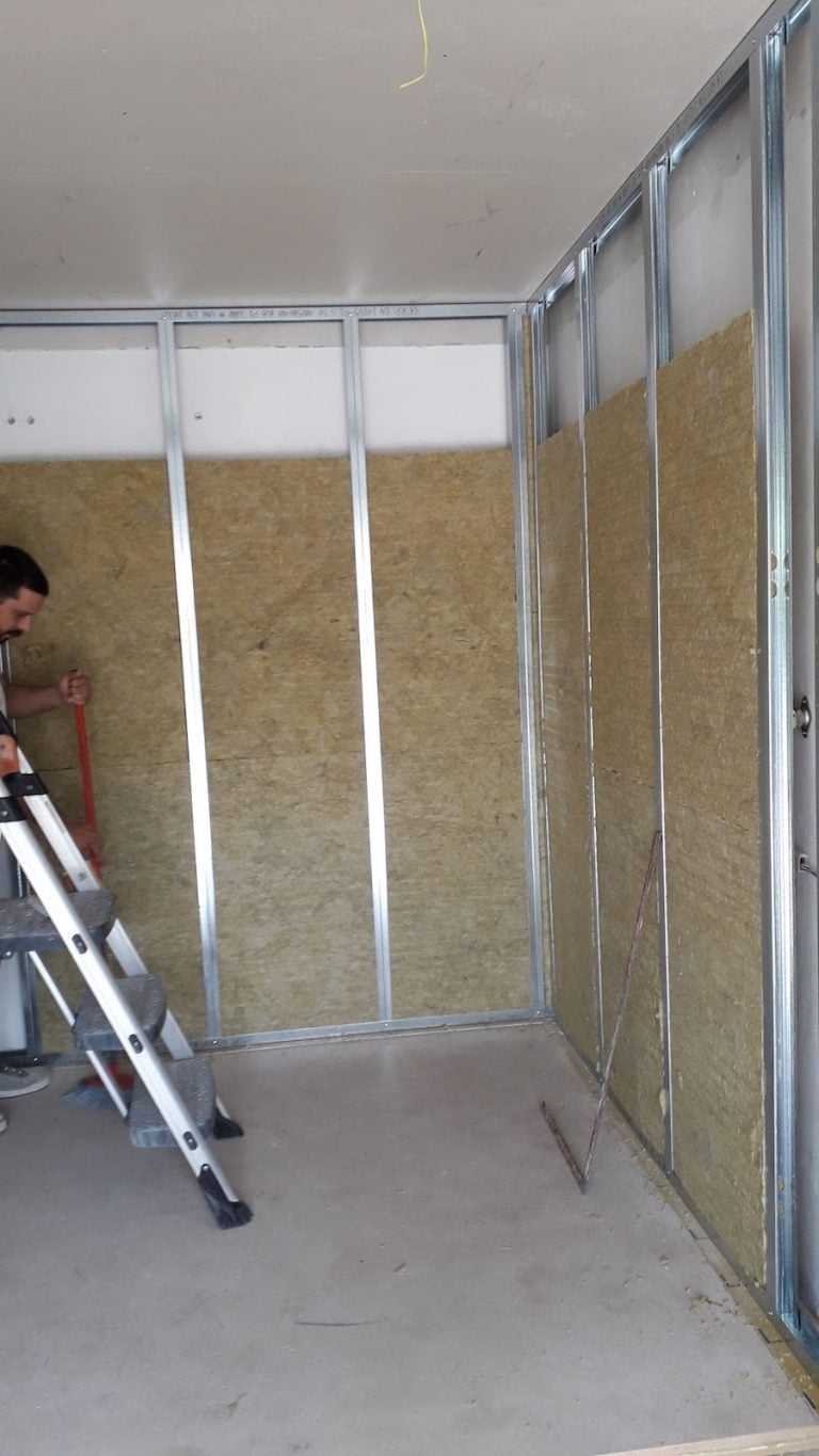 box insonorizzato per batteria