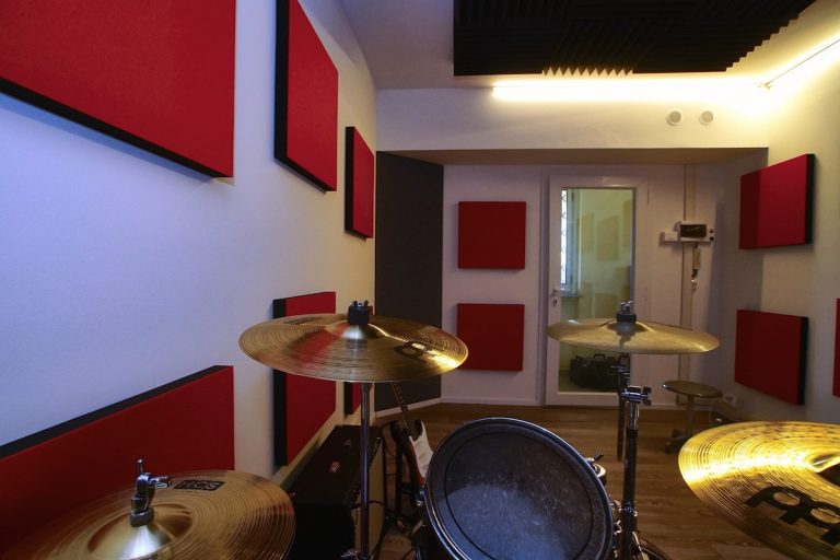 trattamento e isolamento acustico sala prove