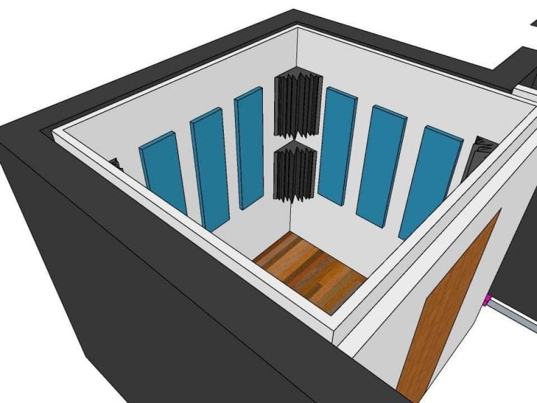 progetto trattamento acustico box insonorizzato