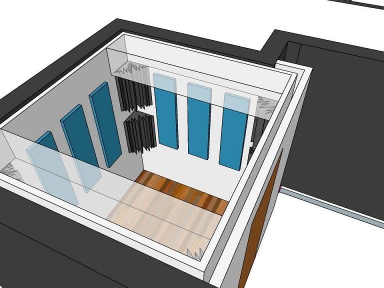 progetto trattamento acustico box insonorizzato