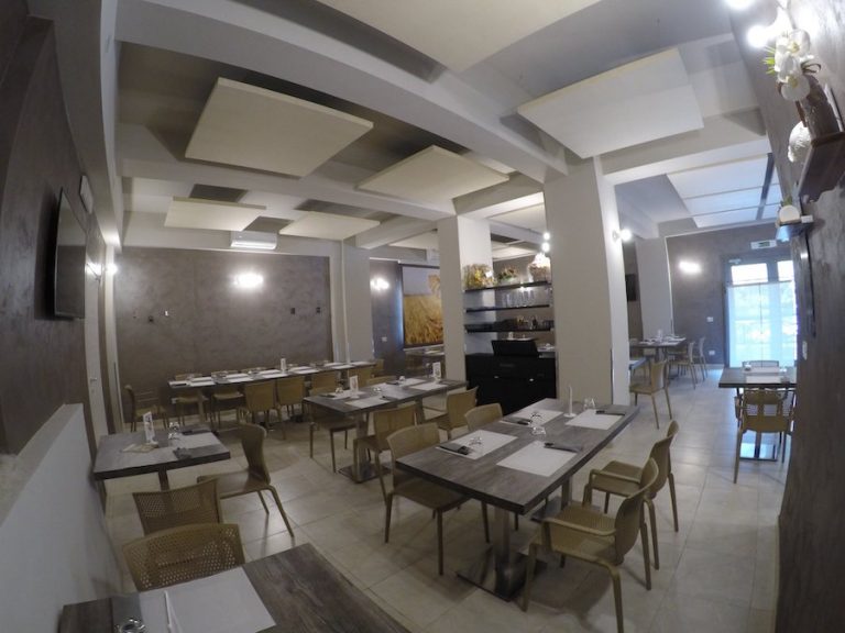 pannelli fonoassorbenti bar caffe pasticceria