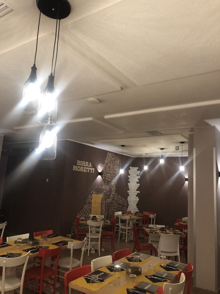 Stratocell Whisper FR ristorante lecce