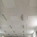 pannelli fonoassorbenti scuola palestra