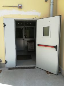 Porta fonoisolante Abbattimento acustico 50-55dB