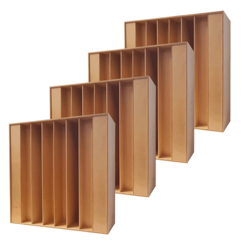 Diffusore QRD 1D legno 7 elementi economy pack
