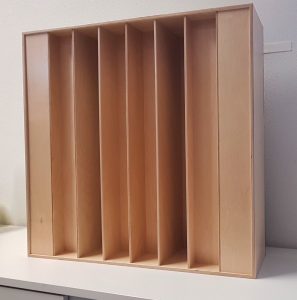 Diffusore QRD 1D legno 7 elementi