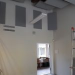 trattamento acustico aula scolastica