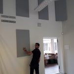 trattamento acustico aula scolastica