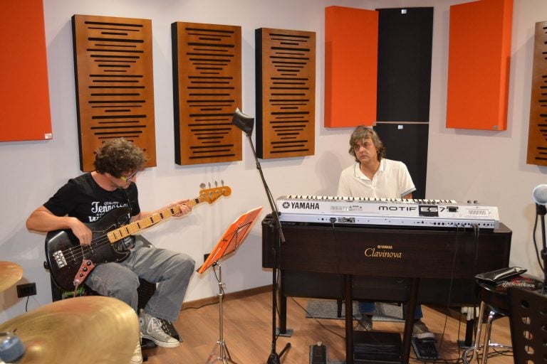 pannelli fonoassorbenti smart in sala prove