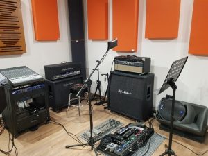 pannelli fonoassorbenti smart in sala prove