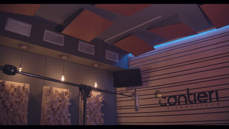 progetto custom studio di registrazione