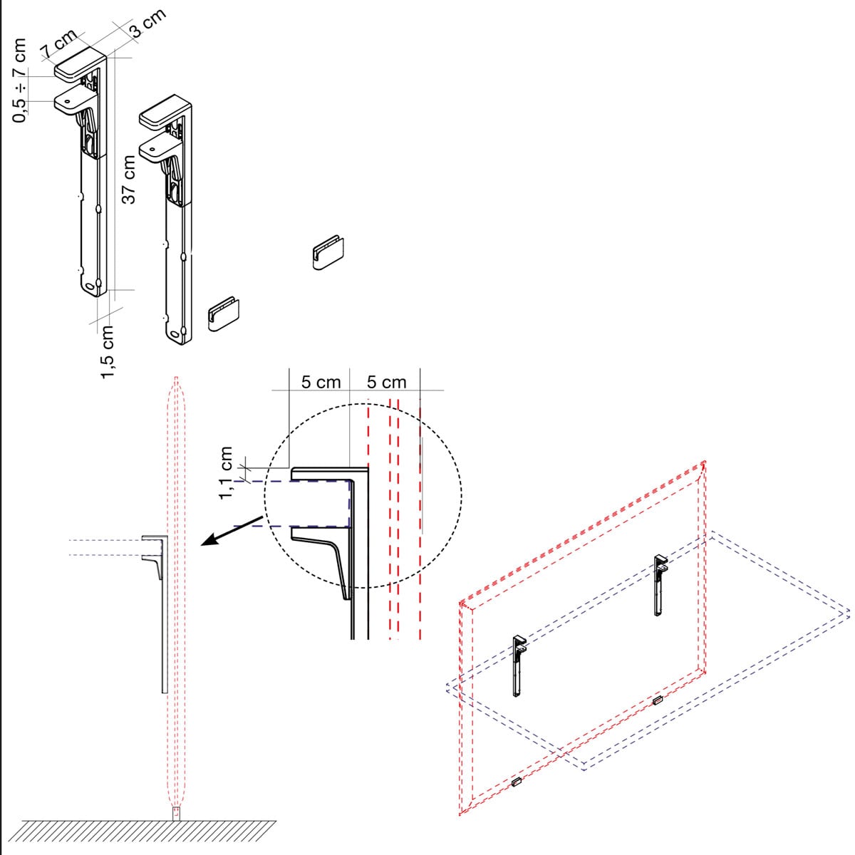 Caimi Oversize - Pannelli Fonoassorbenti Caimi Oversize Desk05 min