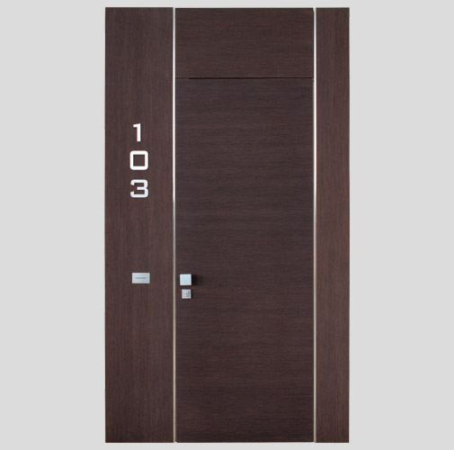 Bussola acustica fonoisolante in legno
