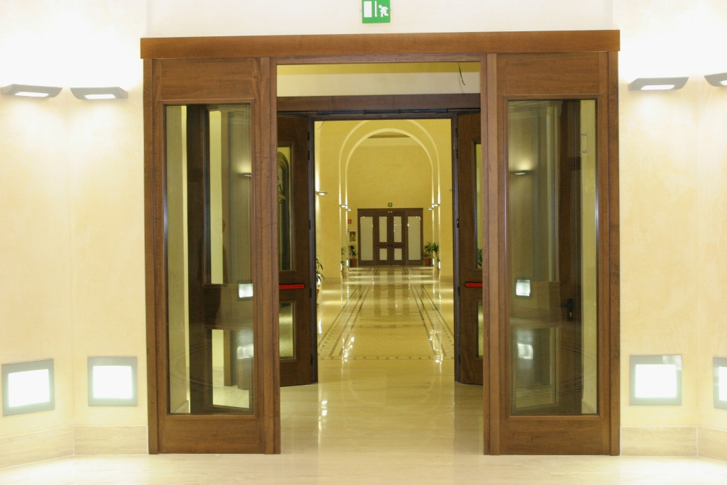 Porta acustica fonoisolante REI EI certificata