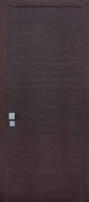 Porta acustica fonoisolante in legno liscia