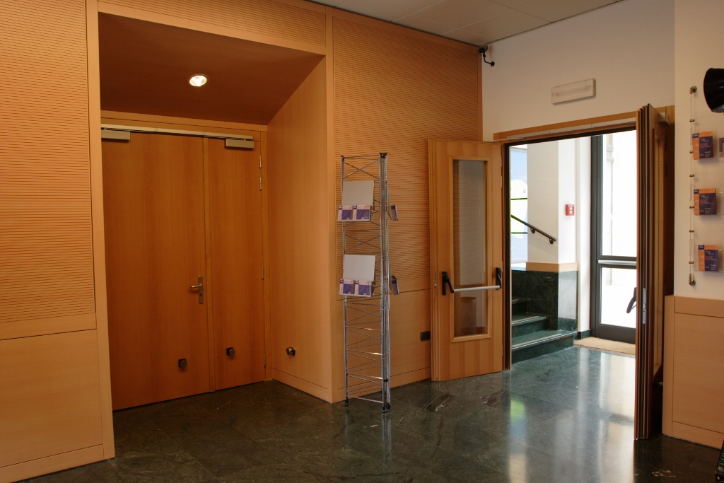 Porta acustica fonoisolante REI EI certificata
