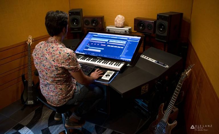 Border Music Studio progetto acustico custom