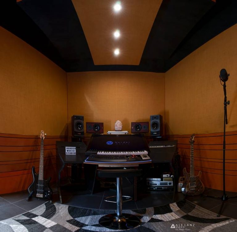 Border Music Studio progetto acustico custom