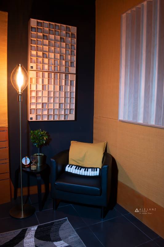 Border Music Studio progetto acustico custom