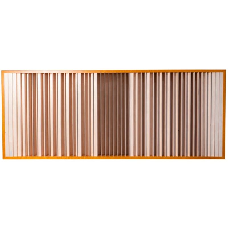 Pannelli_DIffusori_QRD_in_legno_1D-53-1-150 Diffusore acustico QRD in legno di betulla a lamelle verticali di profondità variabile, 150x60 cm