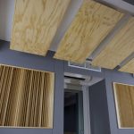 Studio di registrazione con progetto custom - diffusori e pannelli acustici