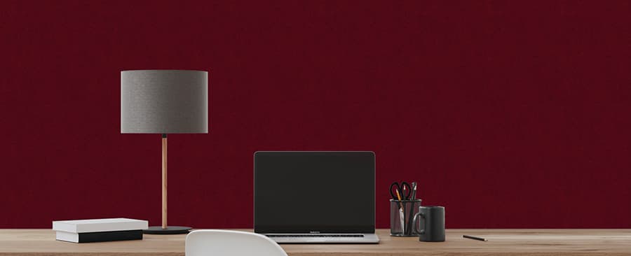 Applicazione Tessuto Fonoassorbente decorativo Autex Vertiface 10