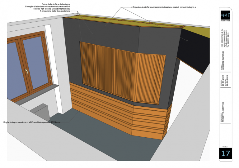 Progettazione control room Studio Caino 10