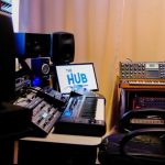 trattamento acustico control room Hub studios 5