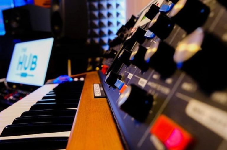 trattamento acustico control room Hub studios 3
