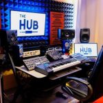 trattamento acustico control room Hub studios 2