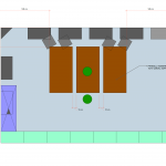 progetto acustico Hub studios 2