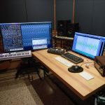 Trattamento acustico control room Studio Caino